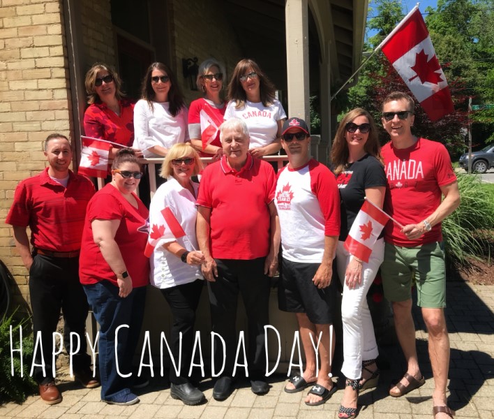 R. W. Dyer Realty Team Canada Day Photo